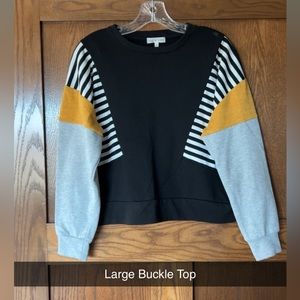 Buckle Crew Sweater
